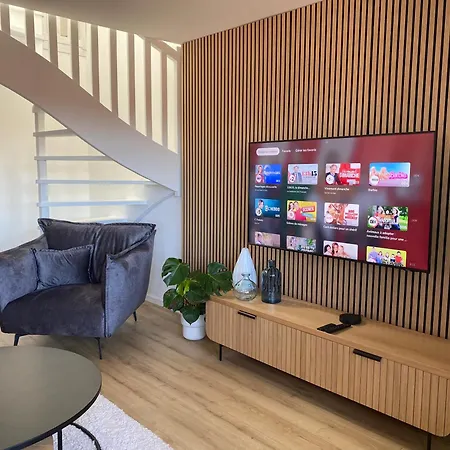 Le Beffroi Duplex Centre Ville, Parking Prive *